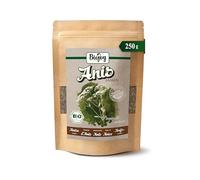 Biojoy Graines d’anis BIO entières, infusion d’anis en vrac, 250 g | D’Égypte, idéales en infusion ou comme épice, pour pâtisserie ou semis, Pimpinella anisum L.