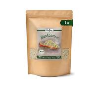 Biojoy Graines de chanvre BIO, décortiquées, entières et crues, 1 kg | De Chine, crues, idéales à manger, Cannabis sativa L.
