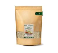 Biojoy Graines de chanvre BIO, décortiquées, entières et crues, 2 kg | De Chine, crues, idéales à manger, Cannabis sativa L.