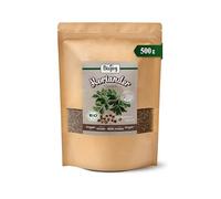 Biojoy Graines de coriandre BIO entières, semences de coriandre, 500 g | De Bulgarie, idéales en infusion, à semer, faire germer ou cuisiner, Coriandrum sativum L.