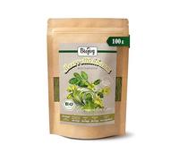 Biojoy Moringa en poudre BIO (100 g), Poudre de Feuilles de Moringa, sans additifs (Moringa oleifera Lam.)
