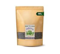 Biojoy Tisane de Menthe Poivrée en vrac BIO (500 g), séchée et coupée, Feuilles de Menthe Poivrée (Mentha piperita L.)