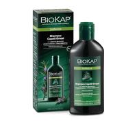 BIOKAP BELLEZZA Shampooing cheveux gras 200 ml avec sapin d'argent, romarin et complexe TRICOBIOTIC® à racine de chicorée Végétalien
