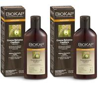 BIOKAP Nutricolor Après-shampoing de qualité supérieure 200 ml | Pour cheveux colorés - Ingrédients actifs végétaux - Huile d'argan bio - Extrait de saule - Romarin - Eucalyptus - Végétalien