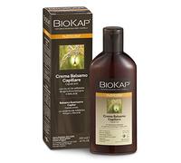 BIOKAP Nutricolor Après-shampoing de qualité supérieure 200 ml | Pour cheveux colorés - Ingrédients actifs végétaux - Huile d'argan bio - Extrait de saule - Romarin - Eucalyptus - Végétalien