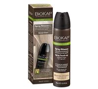 BIOKAP Nutricolor Délicato Spray Ritoc, Spray cheveux Blond clair, rejet pour la friction cheveux, Léger et ne tache pas, traitement des cheveux avec effet naturel et homogène, 75 ml