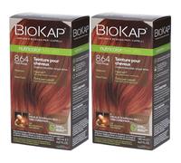 Biokap Nutricolordelicato Teinture Pour Cheveux 8.64 Titian Rouge 2x140 ml