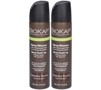 BIOKAP Spray Retouche Racines Châtain Foncé Teinture(S) 2x75 ml