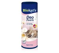 Biokat’s Deo Pearls Baby Powder - Complément de litière parfumé pour la fraîcheur et les agglomérats compacts dans les toilettes du chat - 1 boîte (1 à 700 g)