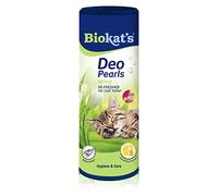 Biokat’s Deo Pearls printemps - Complément de litière parfumé pour la fraîcheur et les agglomérats compacts dans les toilettes du chat - 1 boîtes (1 à 700 g)