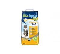 Biokat's Classic 3in1 sans parfum avec 3 granulométries différentes