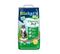 BIOKAT'S Classic 3w1 Fresh 18 L sable de bentonite à l'odeur d'herbe fraîche