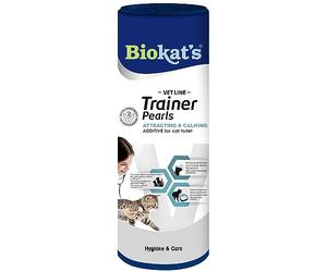 Biokat's Trainer Pearls - Additif à saupoudrer avec messager olfactif pour habituer le chat au bac à litière 1 boîte (1 x 700 g)
