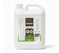 Bioky® Purin d'Ortie concentré pour plantes 5 L - Action Fongicide, Insecticide et Acaricide - Dosage 15-30 ml/L - Correcteur de Carences en Fer (chlorose ferrique)