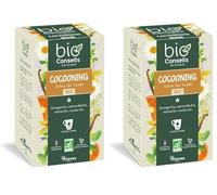 Biolane Bioconseils Bio Cocooning Infusion Boissons Vertes 20 Sachets (Lot de 2)