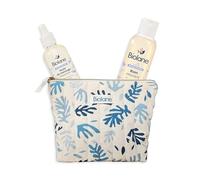 BIOLANE - Coffret rituel du soir bebe - Trousse de toilette - Duo Huile de bain et massage relaxant - Apaise et aide à l'endormissement - Fabriqués en France