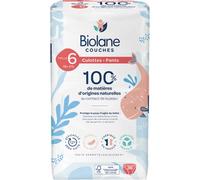 Biolane Couches À Base De Matières D'Origines Naturelles Taille 6 +16kg Toutes Peaux 36 Pièces
