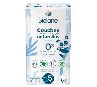 Biolane - Couches Naturelles Taille 5 12H zéro fuite 40 unités Bandage(S) pc(s)