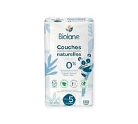 Biolane - Couches Naturelles Taille 5 12H zéro fuite 40 unités Bandage(S) pc(s)