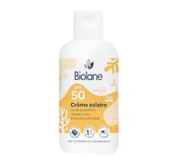 BIOLANE - Creme Solaire Bebe SPF 50-100ML - Haute Protection Contre UVA et UVB - Peaux Sensibles - Résistant à l'eau - Filtre Solaires Sécurité Bébé - Fabriquée en France