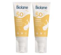 Biolane Crème Solaire SPF50 - lot de 2x50 ml