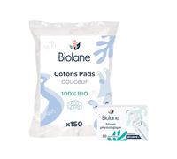 BIOLANE - Duo Lavage du Nez - Serum Physiologique (30 unidoses) + 150 Cotons Pads - Soins Bébé - Fabriqués en France