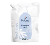 BIOLANE - Eco Recharge Eau Pure H2O Bébé - Nettoie et protège - 750ml