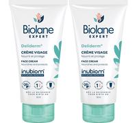 Biolane Expert - Déliderm Crème Visage Peaux Sensibles 50ml 2x50 ml