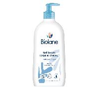 Biolane Gel Corps et Cheveux Peaux Sensibles Cheveux Fins Bébé 350ml
