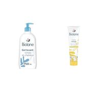 BIOLANE - Gel lavant 2en1 750ml & Crème change 100ml - Duo Bain et Change - Soins Bébé - Fabriqués en France