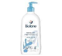 Biolane Gel Lavant Corps et Cheveux Peaux Sensibles Cheveux Fins Bébé 750ml