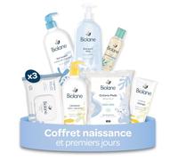 BIOLANE - Kit Premiers Jours Bébé - Coffret Soin - Dès la naissance | 216 Lingettes à l'eau, Eau pure, Crème Change, Gel Lavant, Peaux Sensibles, Formules Naturelles, Fabriqués en France