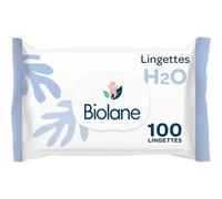 Biolane - Lingettes Bébé À L'eau - Paquet De 100 Lingettes - Format Conçu Pour Durer - Nettoyage Doux Et Efficace Multicolore