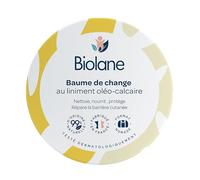 BIOLANE - Liniment Solide Bébé - Baume de Change - Nettoie, nourrit et protège - Peaux sensibles - 99% d'origines naturelle - Fabriqué en France