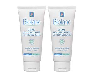 Biolane Lot de 2 tubes de crème hydratante