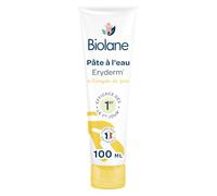 BIOLANE - Pâte à l'eau Eryderm - Bébé - Soulage et Répare - Irritations, Rougeurs - Protège l'épiderme fessier - 100ml - Dès la naissance - Fabriquée en France