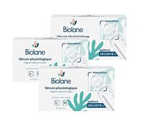 BIOLANE - Sérum Physiologique Bébé - Embout rond - 90 Unidoses - Lot de 3