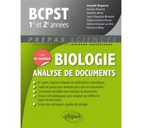 Biologie - Analyse de documents - BCPST 1re et 2e années 1ère et 2èmè années - J. Segarra - Ellipses - broché - Scolaire / Universitaire