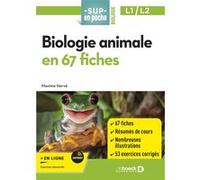 Biologie animale en 67 fiches: Une approche moderne pour comprendre les animaux