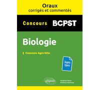 Biologie BCPST Concours Agro-Véto