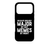 Biologie de la Faune Major by Day Memes by Night Biologiste Sauvage Coque pour iPhone 17 Pro