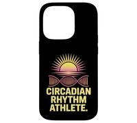 Biologie de l'ADN de l'athlète du Rythme circadien Coque pour iPhone 14 Pro