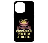 Biologie de l'ADN de l'athlète du Rythme circadien Coque pour iPhone 14 Pro Max