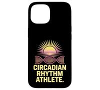 Biologie de l'ADN de l'athlète du Rythme circadien Coque pour iPhone 15