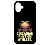 Biologie de l'ADN de l'athlète du Rythme circadien Coque pour iPhone 16 Plus