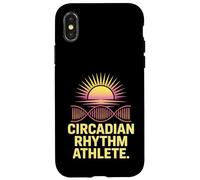 Biologie de l'ADN de l'athlète du Rythme circadien Coque pour iPhone X/XS