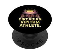 Biologie de l'ADN de l'athlète du Rythme circadien PopSockets PopGrip Adhésif