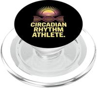 Biologie de l'ADN de l'athlète du Rythme circadien PopSockets PopGrip pour MagSafe