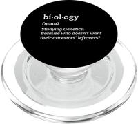 Biologie Définition Organisme Génétique Science Microbiologiste PopSockets PopGrip pour MagSafe