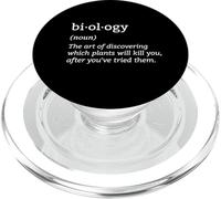 Biologie Définition Organisme Génétique Science Microbiologiste PopSockets PopGrip pour MagSafe